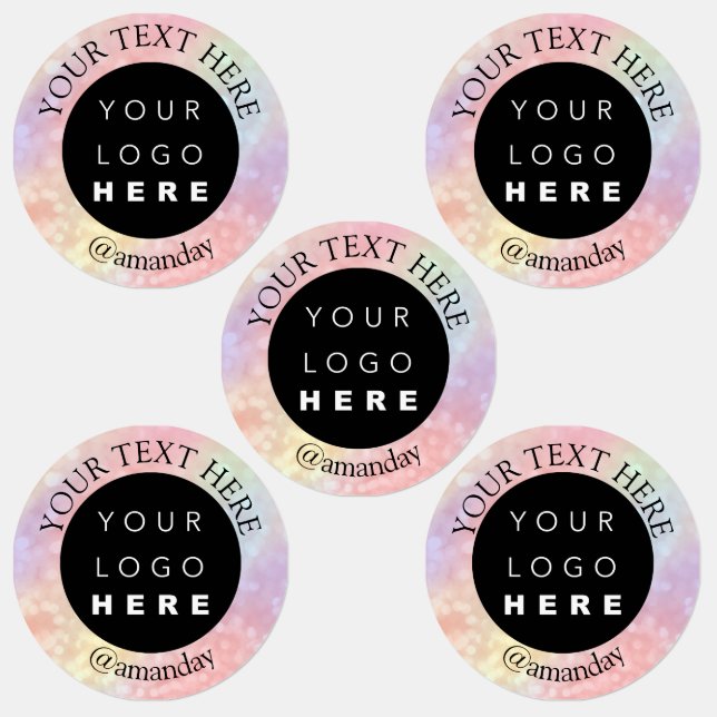 Custom Logo Online Shop Fashion Holographic  Labels (Group)