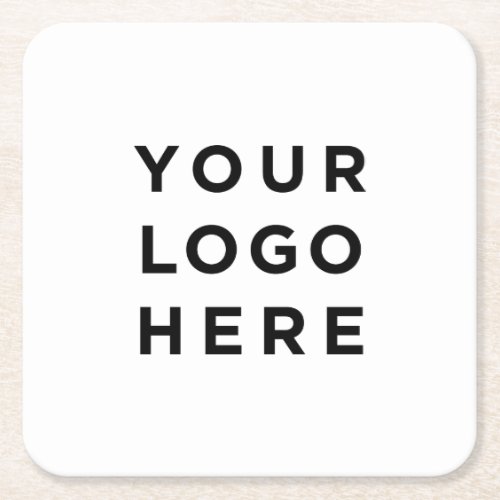 Custom logo or image simple Coasters _ any color
