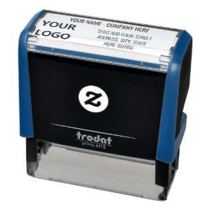 Custom Logo or Photo Address Stamp Example