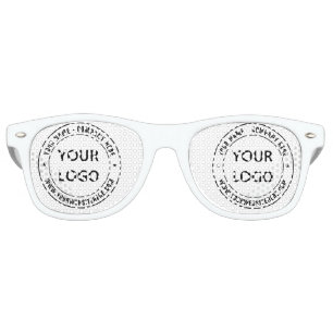 Custom Logo or Photo and Text Party Sunglasses