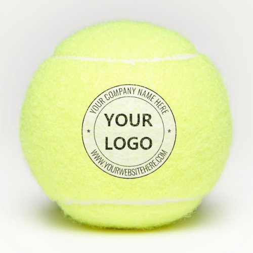 Custom Logo or Photo and Text Tennis Balls Gift