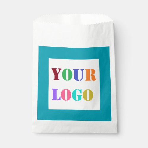 Custom Logo or Photo Favor Bag _ Your Colors