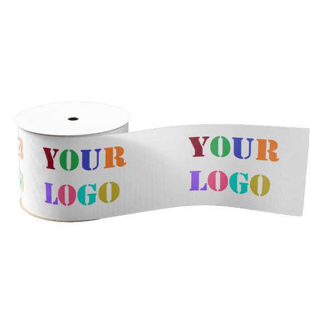 Custom Logo or Photo Personalized Ribbon Gift (Spool)