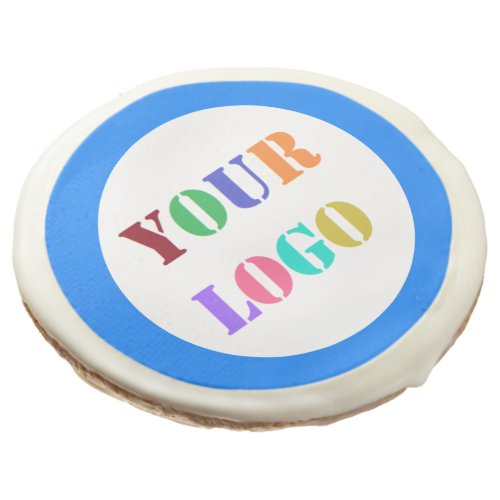 Custom Logo or Photo Sugar Cookie Choose Colors