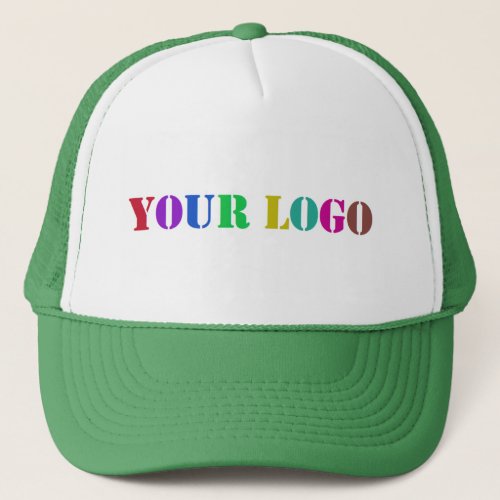 Custom Logo or Text Promotional Trucker Hat