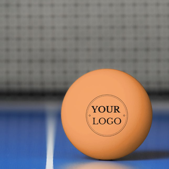 Custom Logo Orange Business Promotional Branding Ping Pong Ball (Net)