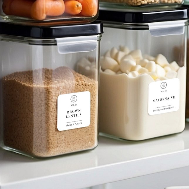 Custom Logo Pantry Management Labels (Creator Uploaded)