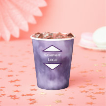 Custom Logo Paper Cups – 8 oz & 12 oz Options