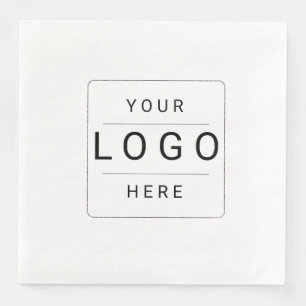 Custom Logo Paper Dinner Napkins
