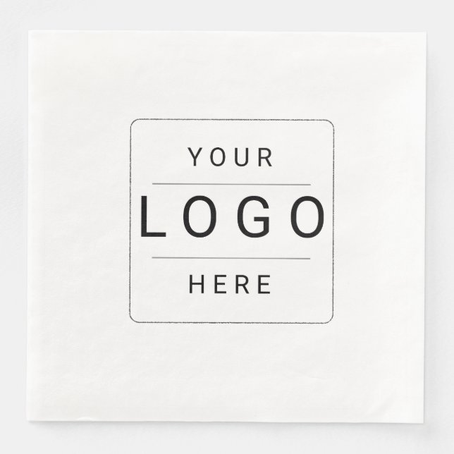 Custom Logo Paper Dinner Napkins (Front)