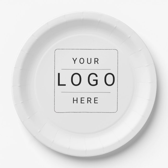 Custom Logo Paper Plates (Front)