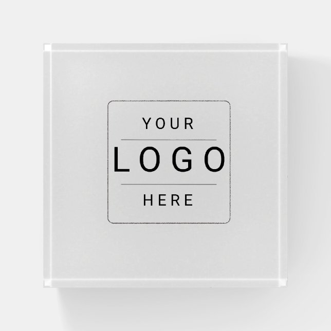 Custom Logo Paperweight (Front)