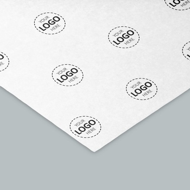 Custom Logo Pattern White Promotional  Tissue Paper (Creator Uploaded)