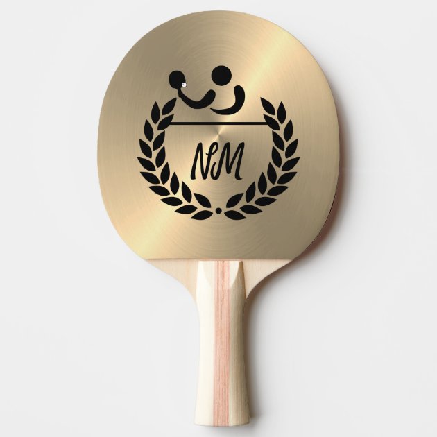 personalised table tennis paddle