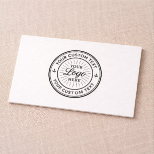 Custom Logo Personalized Business Branding Seal Card