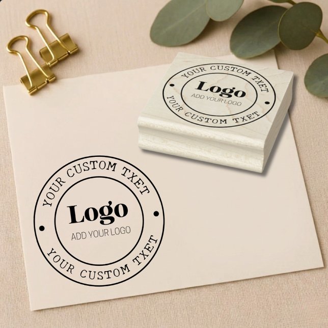 Custom Logo Personalized Business Branding Seal Rubber Stamp (Creator Uploaded)