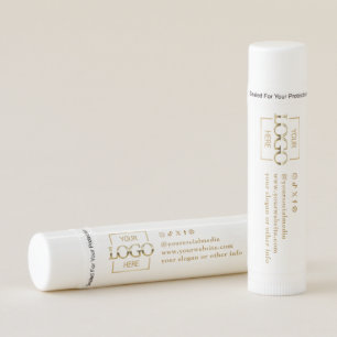 Custom Logo Personalized Business Promotional Lip Balm