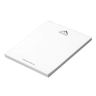 Custom Logo Personalized Real Estate Agent Notepad
