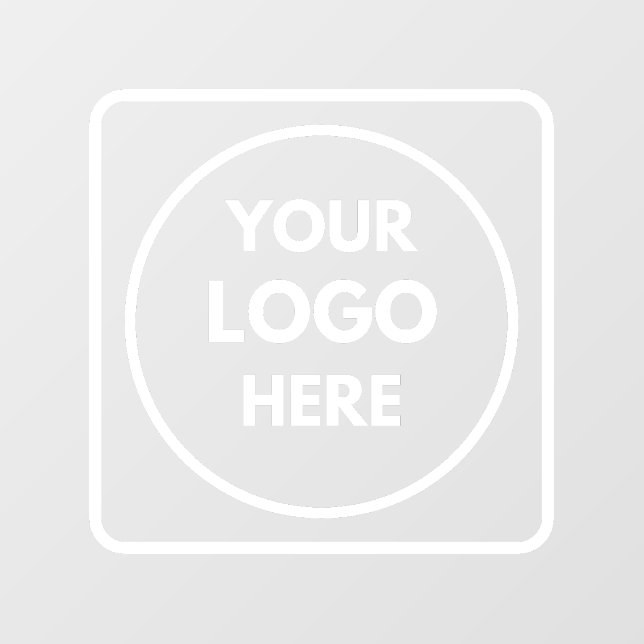 Custom Logo Personalized Store door sign (Sheet)