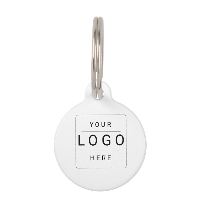 Custom Logo Pet ID Tag (Front)