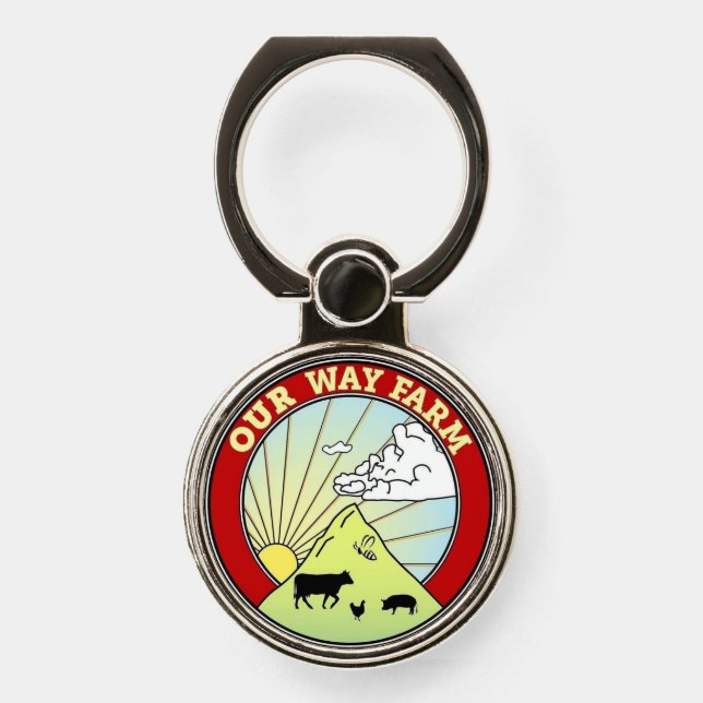 Custom Logo Phone Grip (Front)