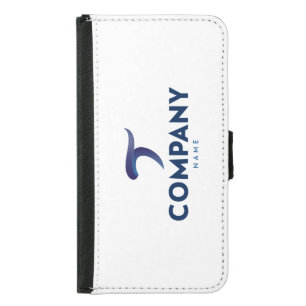 Custom logo phone wallet case