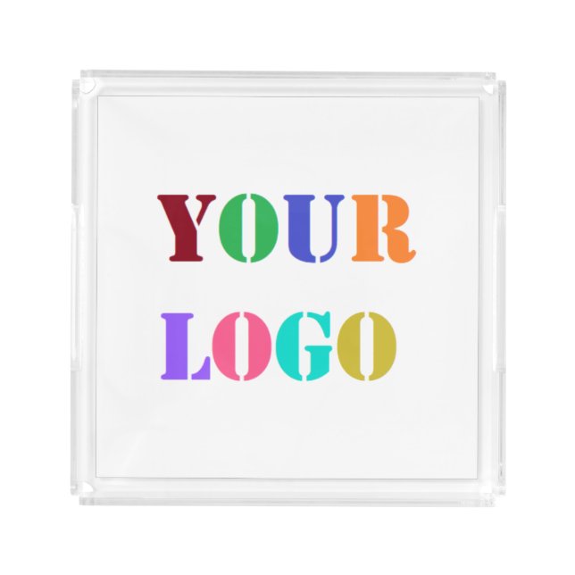 Custom Logo Photo Acrylic Tray Promotional Company (Front)