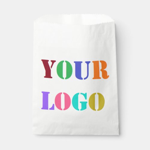 Custom Logo Photo Business Promotional Favor Bag