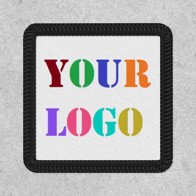 Custom Logo Photo Business Promotional Patch (Front)