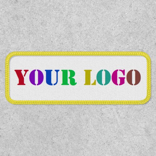 Custom Logo Photo Business Promotional  Patch