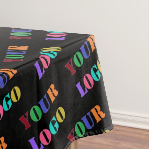 Custom Logo Photo Colors Tablecloth _ Promotional