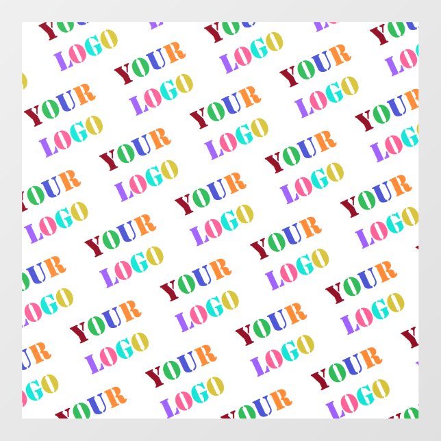 Custom Logo Photo Company Promotional Floor Decals (Front)