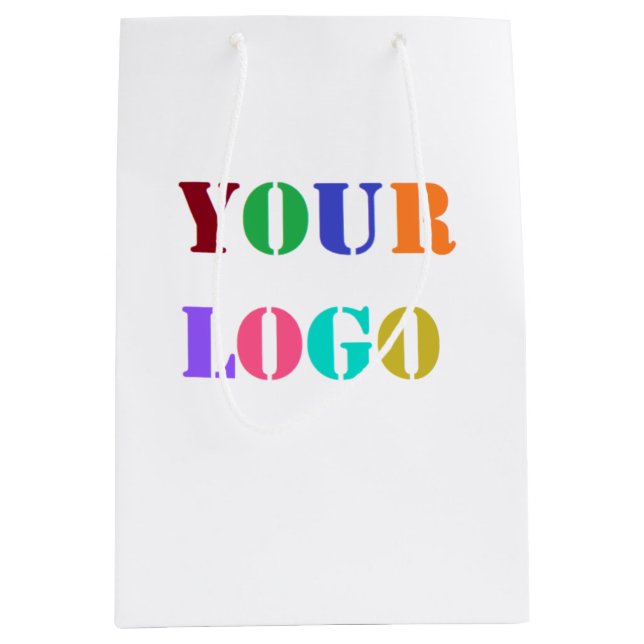 Custom Logo Photo Gift Bag Business Promotional (Front)