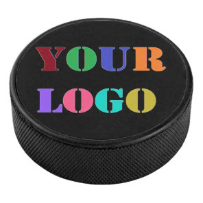 Custom Logo Photo Hockey Puck - Your Colors