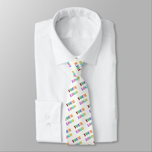 Custom Logo Photo Neck Tie Promotional Business