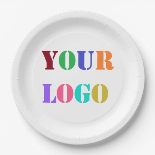 Custom Logo Photo Paper Plates Promotional Company