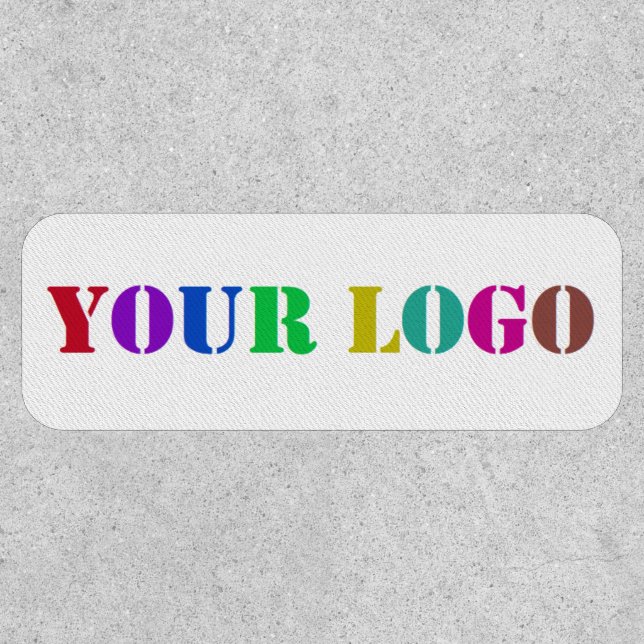 Custom Logo Photo Patch Business Promotional (Front)