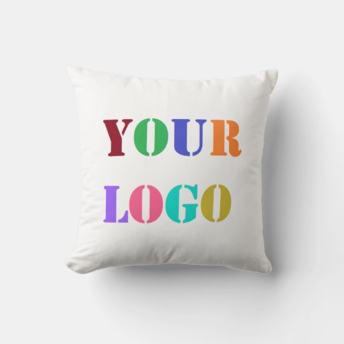 Custom Logo Photo Pillow Personalized Your Colors