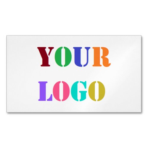Custom Logo Photo Promotional Business Card Magnet