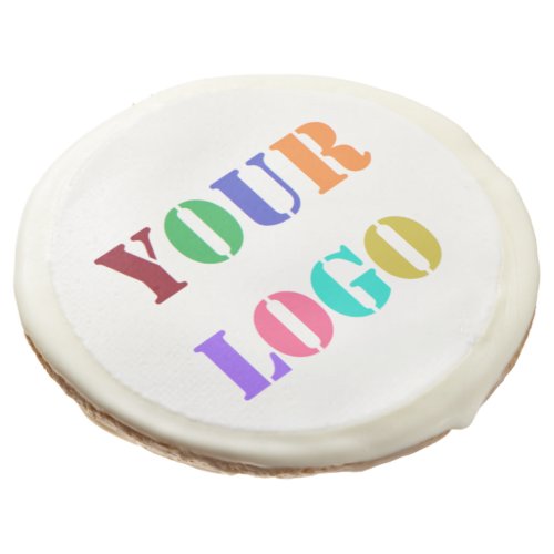 Custom Logo Photo Promotional Company Sugar Cookie