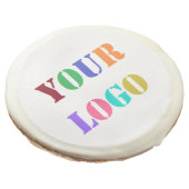 Custom Logo Photo Promotional Sugar Cookie (Angled)