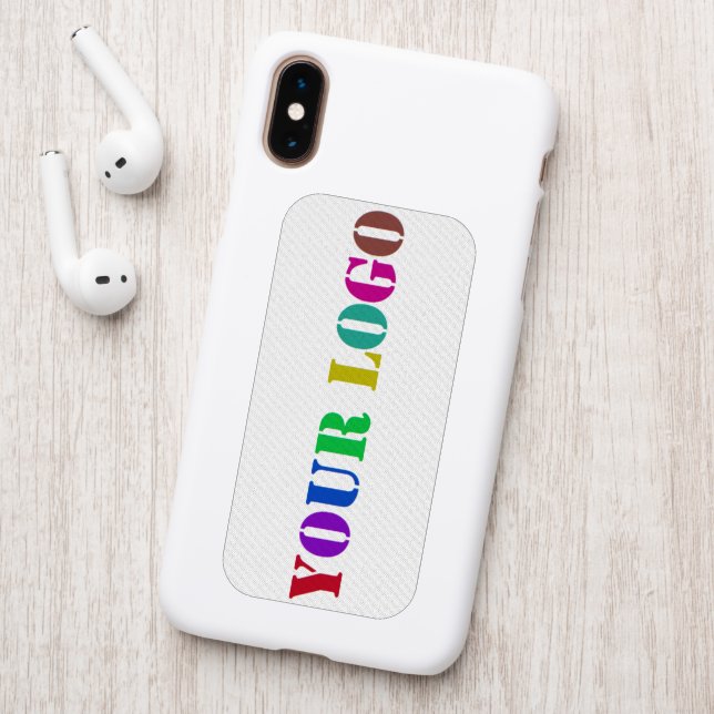 Custom Logo Photo Promotional Your Patch - Modern (On Phone Back)