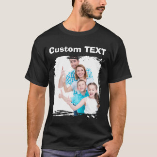 Custom Logo Photo Shirt Family Gift Tee Logos fgfg
