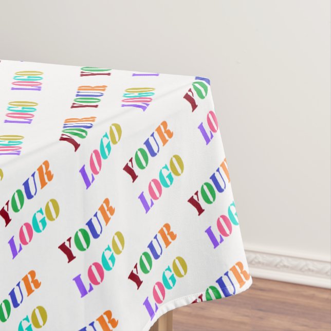 Custom Logo Photo Tablecloth Promotional Business (In Situ)