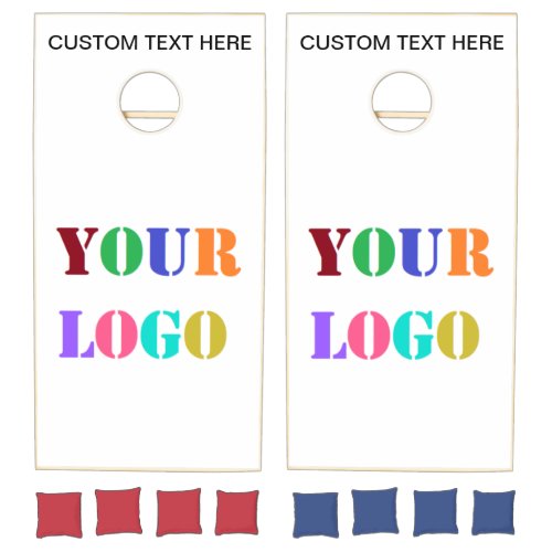 Custom Logo Photo Text Cornhole Set Promotional 