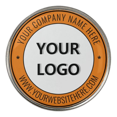 Custom Logo Photo Text Golf Ball Marker Your Color