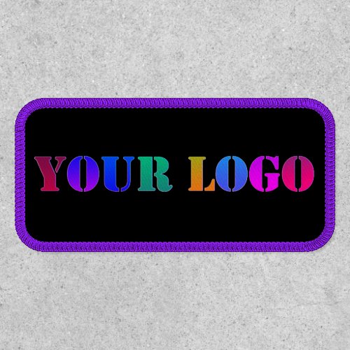 Custom Logo Photo Your Colors Promotional Patch