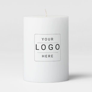 Custom Logo Pillar Candle