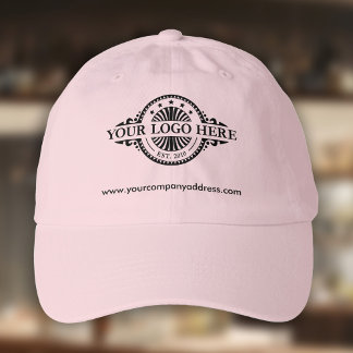 Custom Logo Pink Promotional Hat