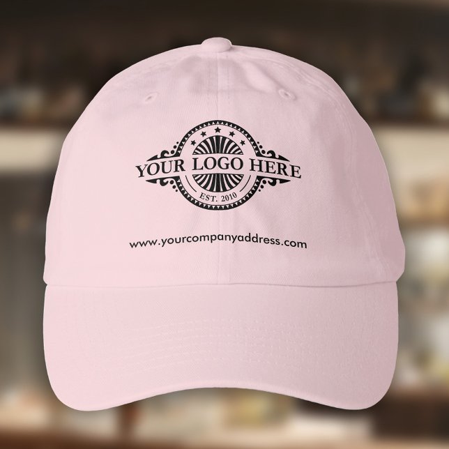 Custom Logo Pink Promotional  Hat (Creator Uploaded)